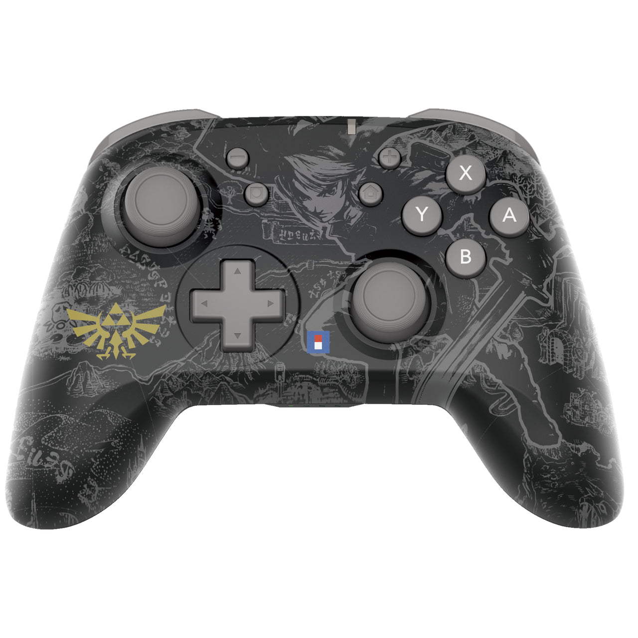Hori Horipad Wireless  Zelda Black   Grey