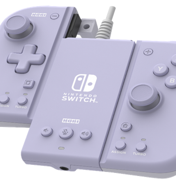 Hori Split Pad Compact Attachment Set  Lavender
