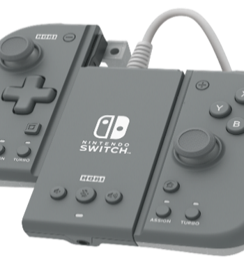 Hori Switch Split Pad Compact Attachment Set  Grey