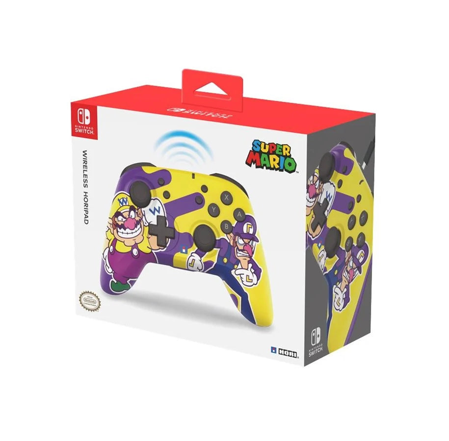 Hori Wireless Horipad Wario   Waluigi Switch Switch   Controller Geekd Dk