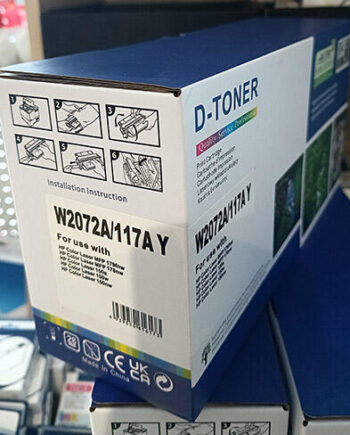 Hp 117a Gul Lasertoner W2072a Kompatibel