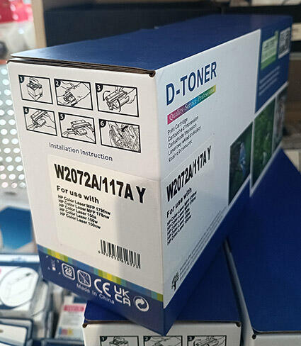 Hp 117a Gul Lasertoner W2072a Kompatibel