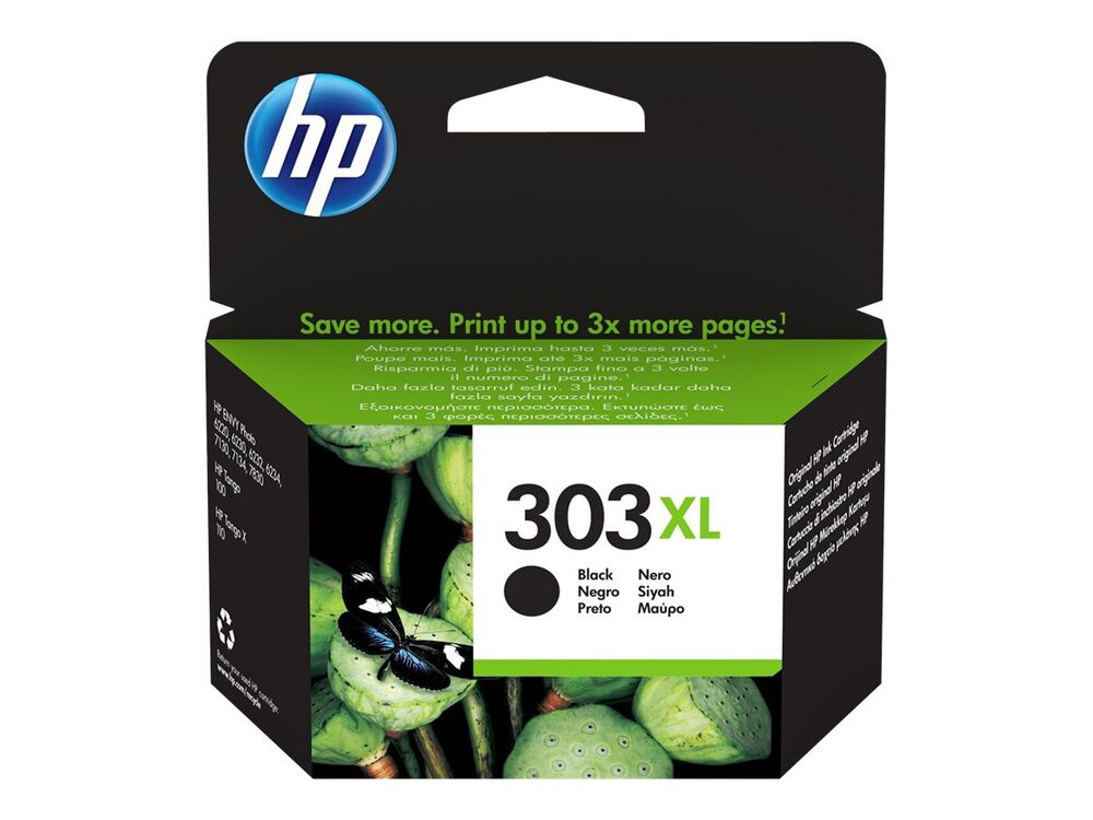 Hp 303 Sort Blækpatron T6n04ae