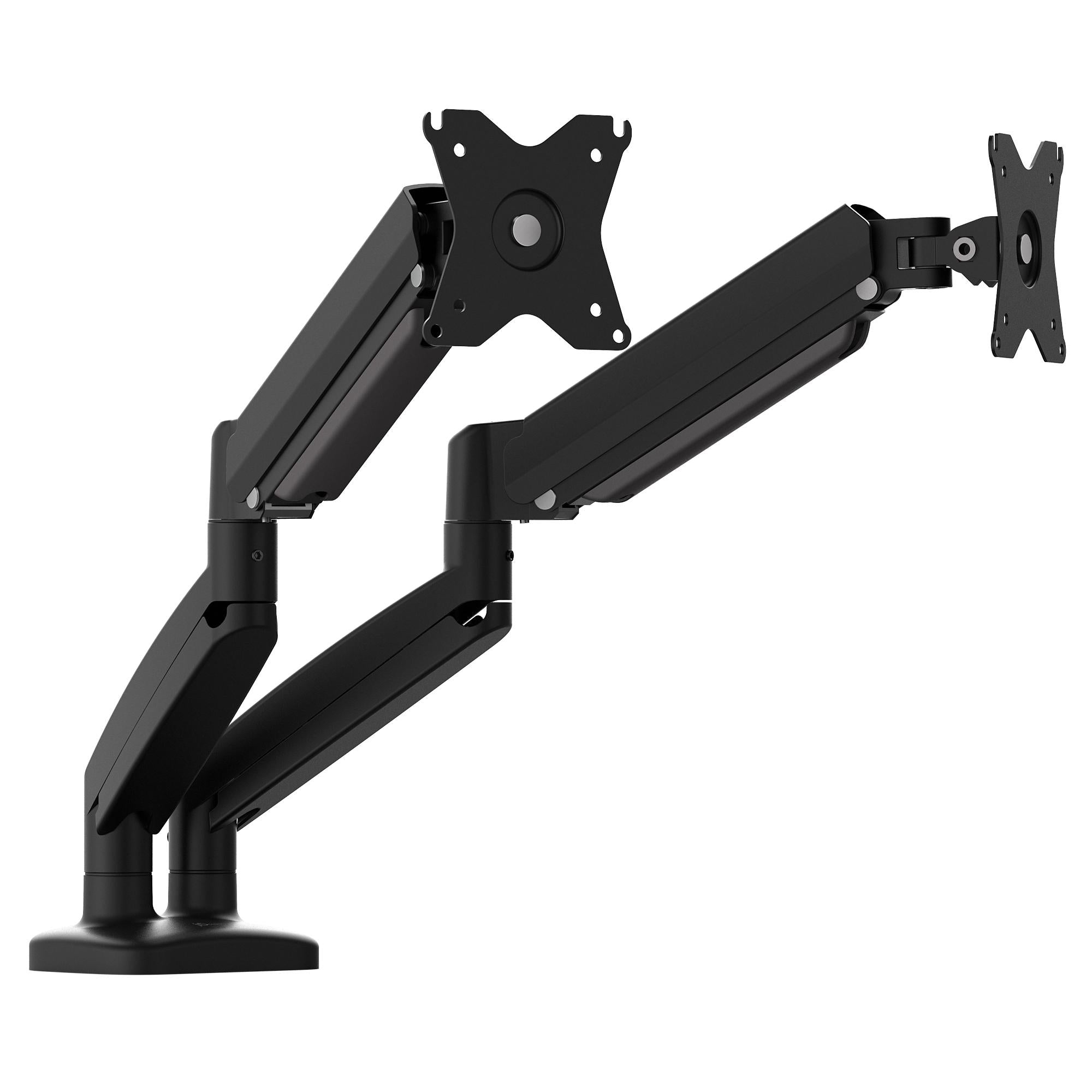 J5 Ergonomic Dual Monitor Mount Skærmophæng Geekd Dk