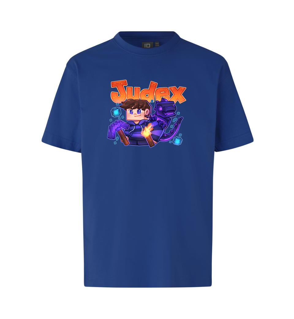 Judex Ender-dino Tee Blå -