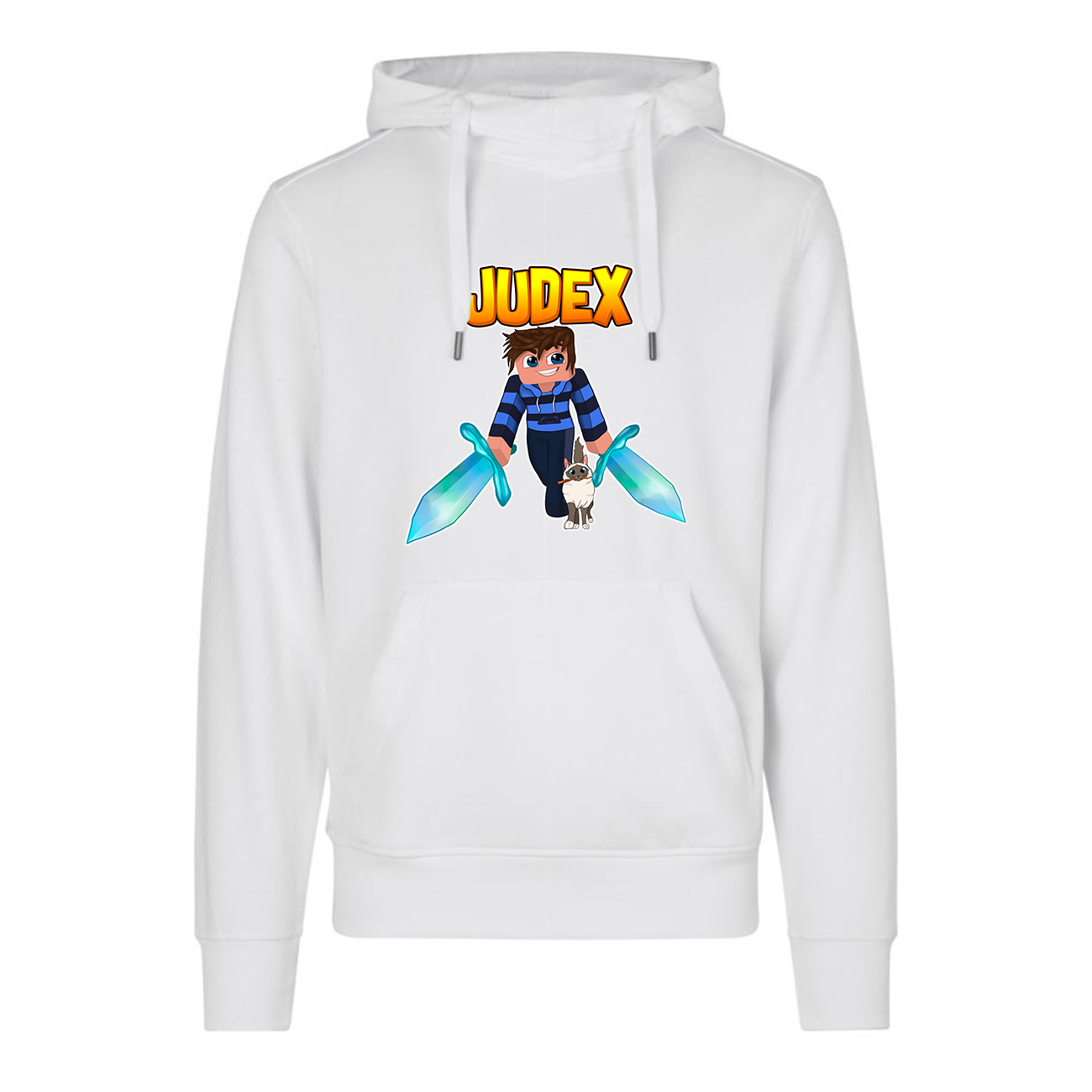 Judex Kriger Hoodie Hvid -