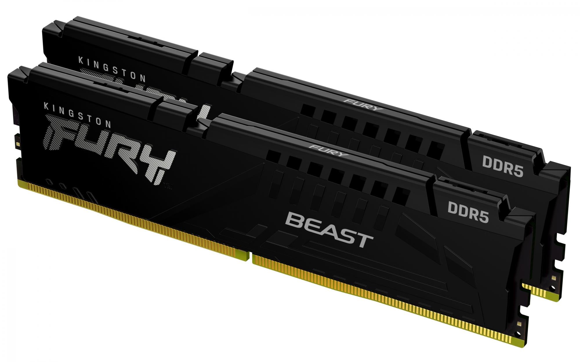Kingston Fury Beast Ddr5 Sdram 64gb Kit 6000mhz Cl30 On-die Ecc Dimm 288-pin Geekd Dk