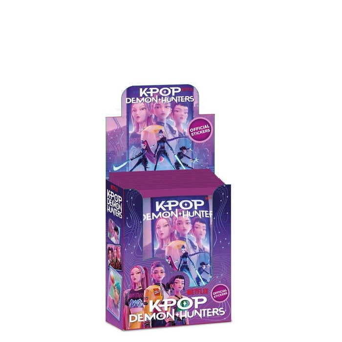 Kpop Demon Hunters Klistermærker  -pak Assorteret Toys Trading Card Geekd Dk