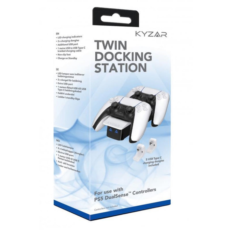 Kyzar Twin Docking Station For Ps5