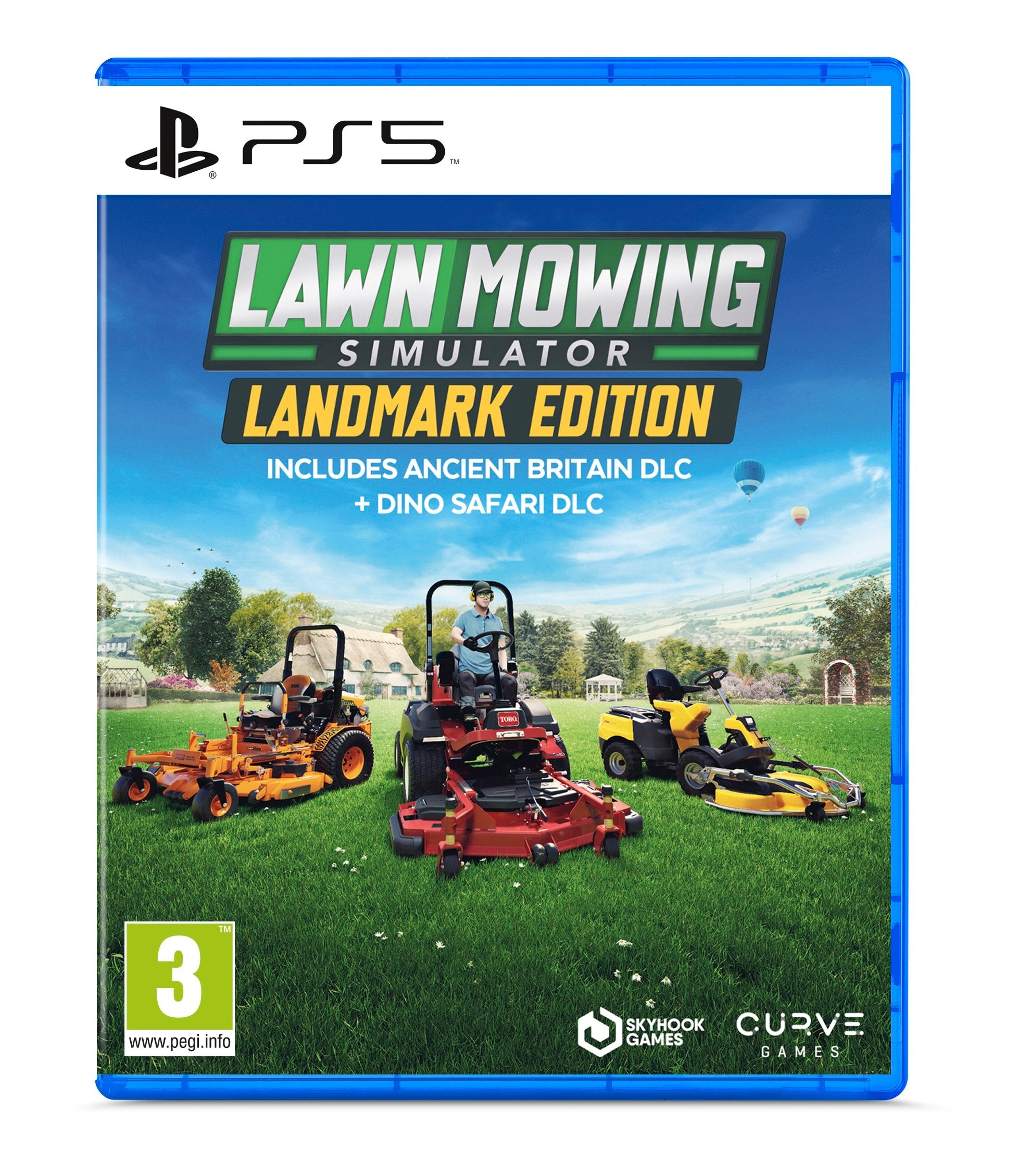 Lawn Mowing Simulator Landmark Edition Playstation   Ps5 Spil Geekd Dk