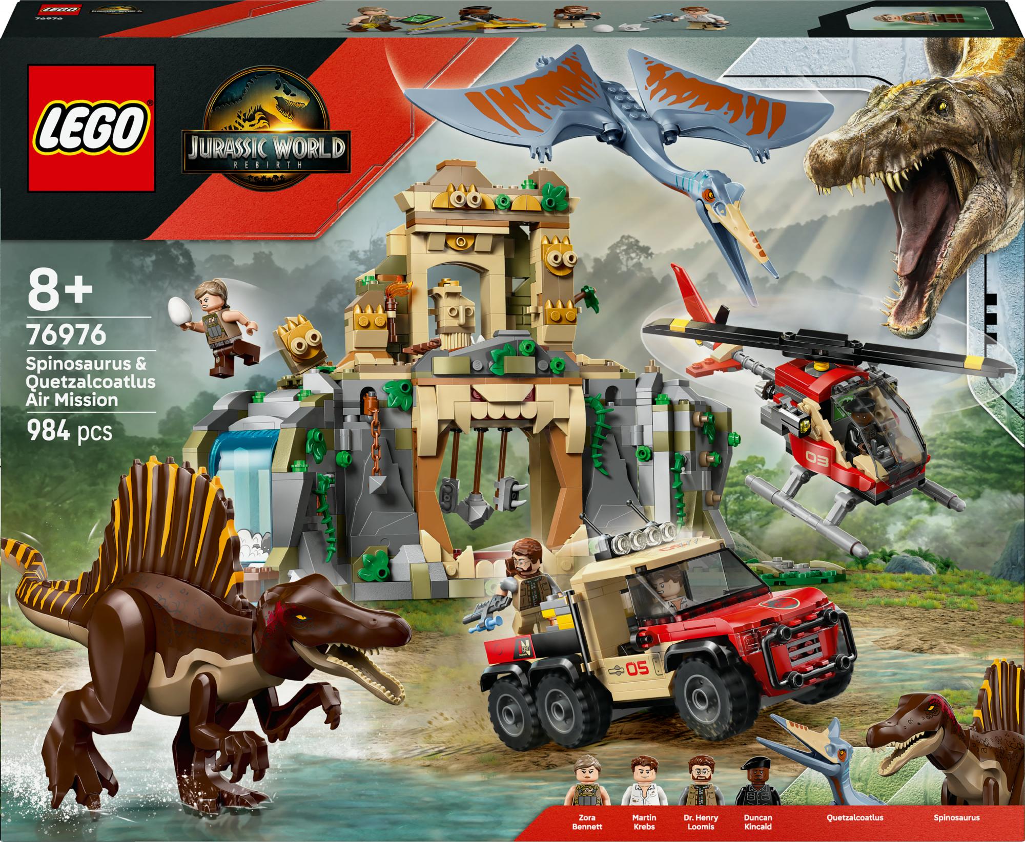 Lego Air Mission Spinosaurus And Quetzalcoatlus  6533327  Geekd Dk