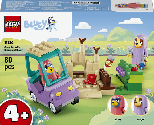 Lego Bluey Gamle Damer Med Bingo Og Bluey Geekd Dk