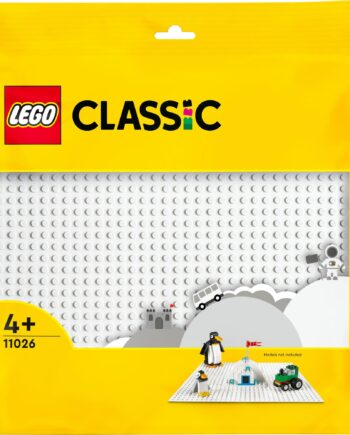 Lego Classic Hvid Basisplade  11026