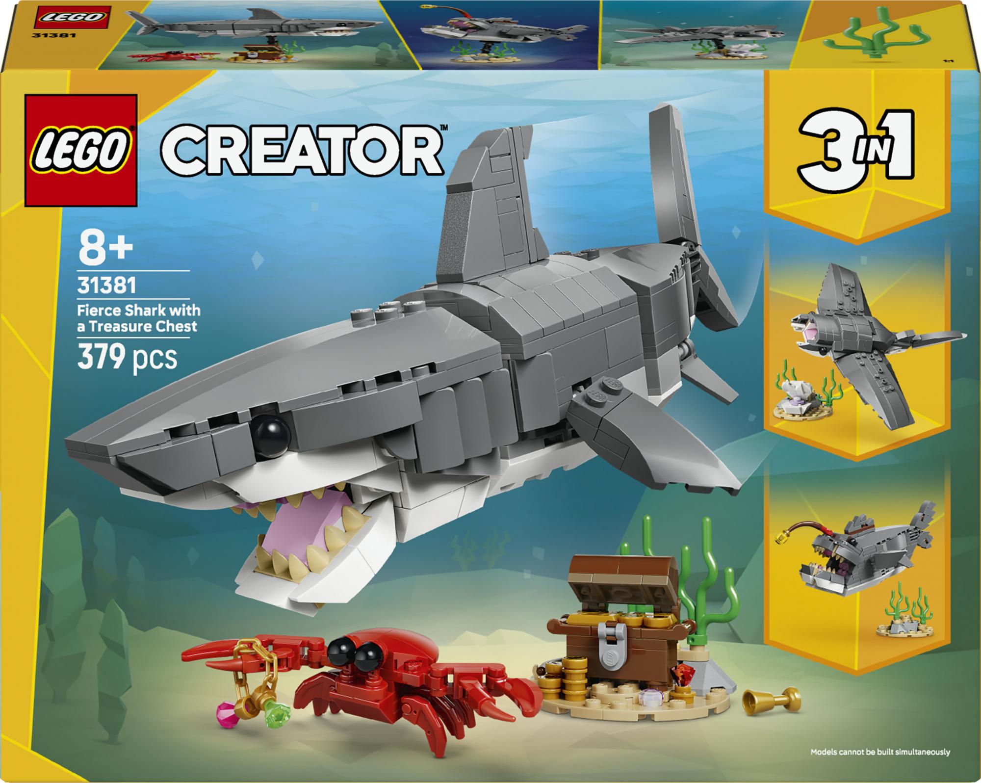 Lego Creator Haj Med Skattekiste Geekd Dk