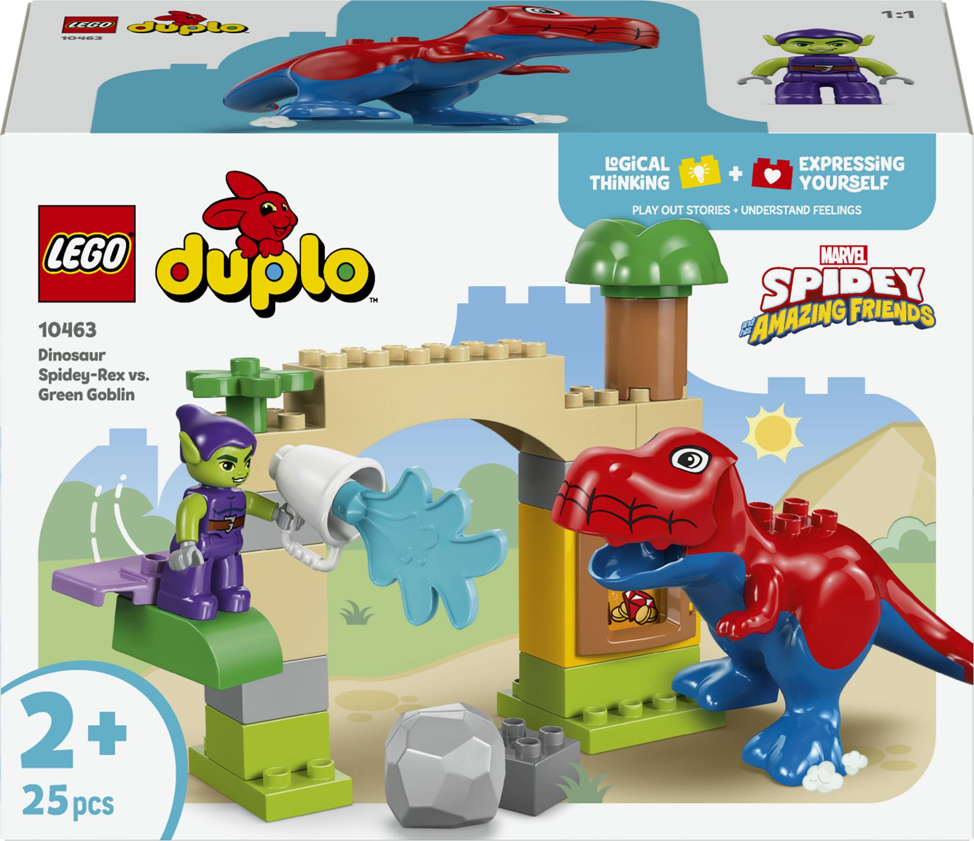 Lego Duplo Disney   Spidey-rex Dinosaur Mod Green Goblin Geekd Dk