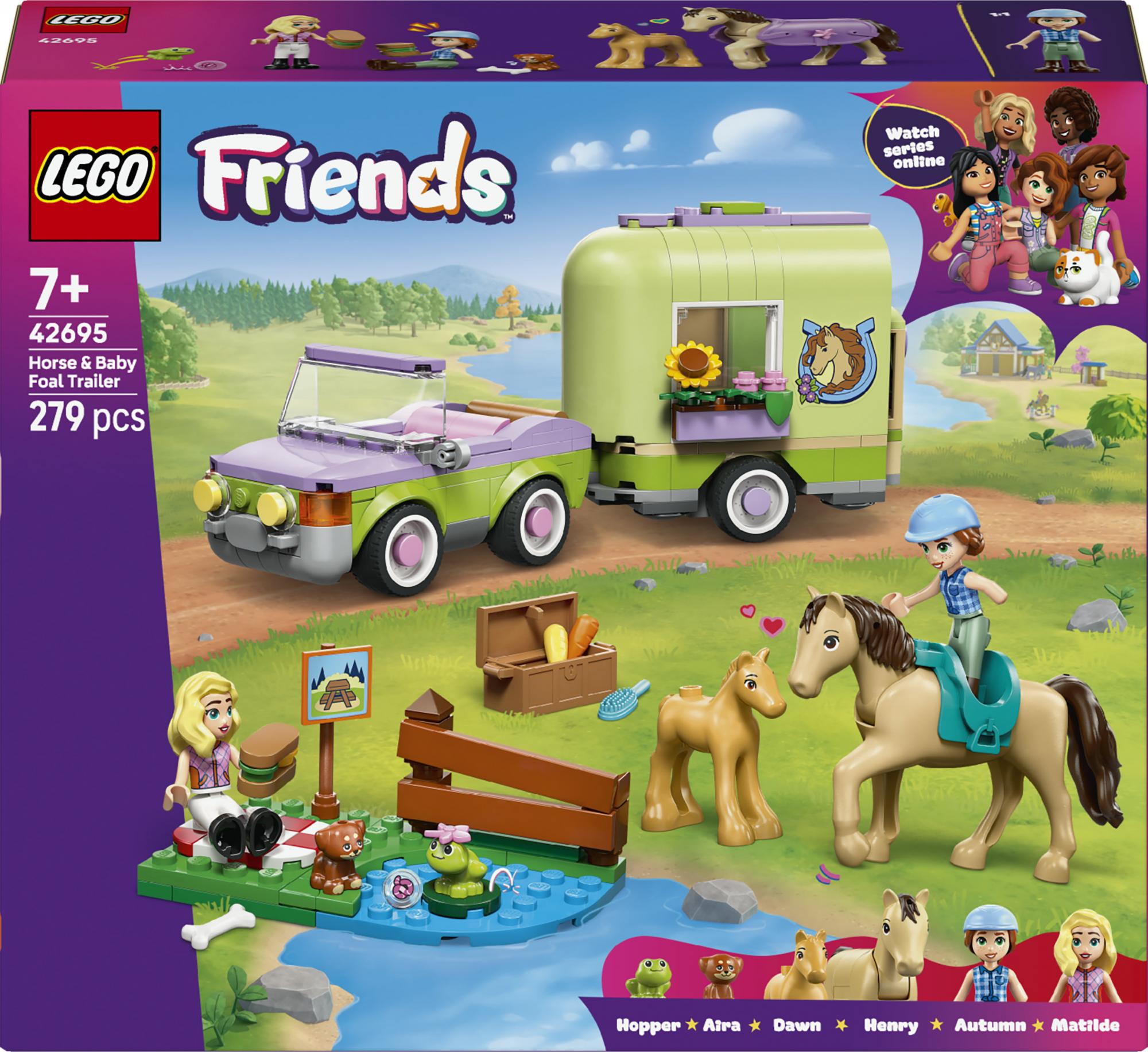Lego Friends Hest Og Føl Trailer Geekd Dk