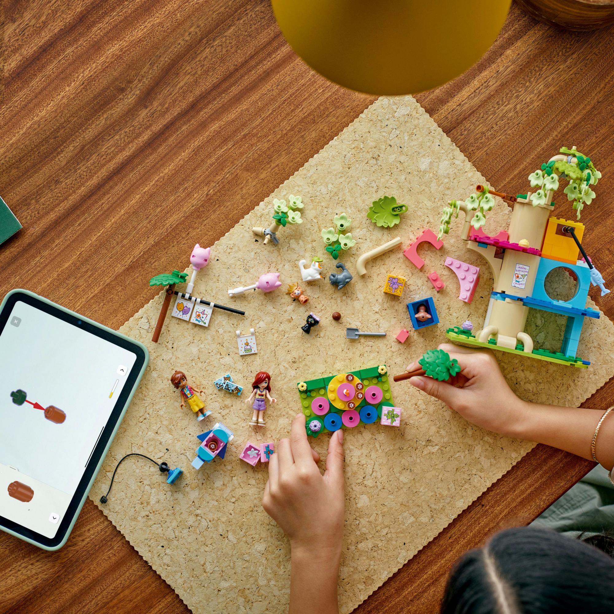 Lego Friends   Kattefødselsdag Og Træhus Geekd Dk