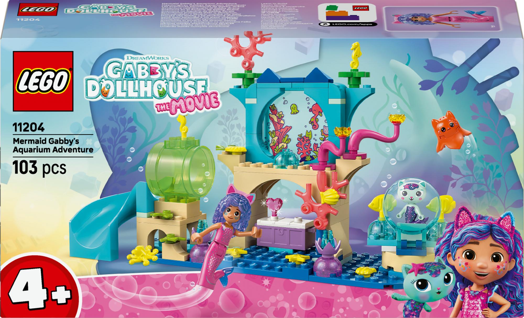Lego Gabby Apos   Dollhouse Mermaid Gabby Apos   Aquarium Adventure  11204  Geekd Dk