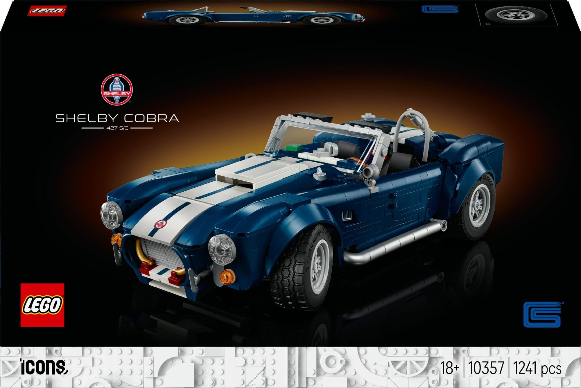 Lego Icons   Shelby Cobra Geekd Dk