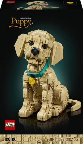 Lego Icons Szczeniak Golden Retriever Geekd Dk
