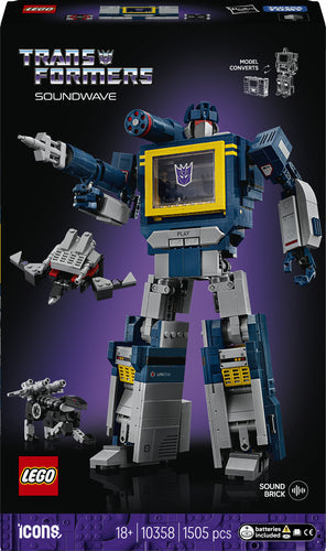 Lego Icons Transformers: Soundwave Geekd Dk