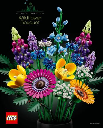 Lego Icons Vild Blomster Buket  10313