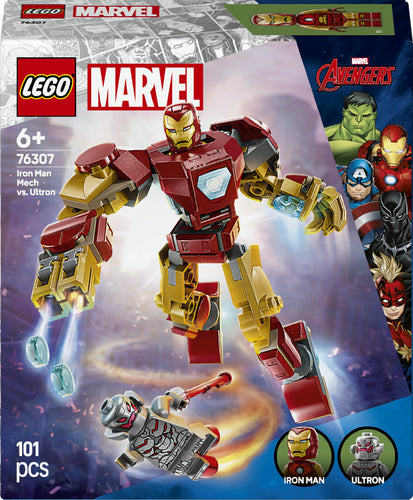 Lego Marvel Super Heroes Iron Man Mech Vs  Ultron Geekd Dk