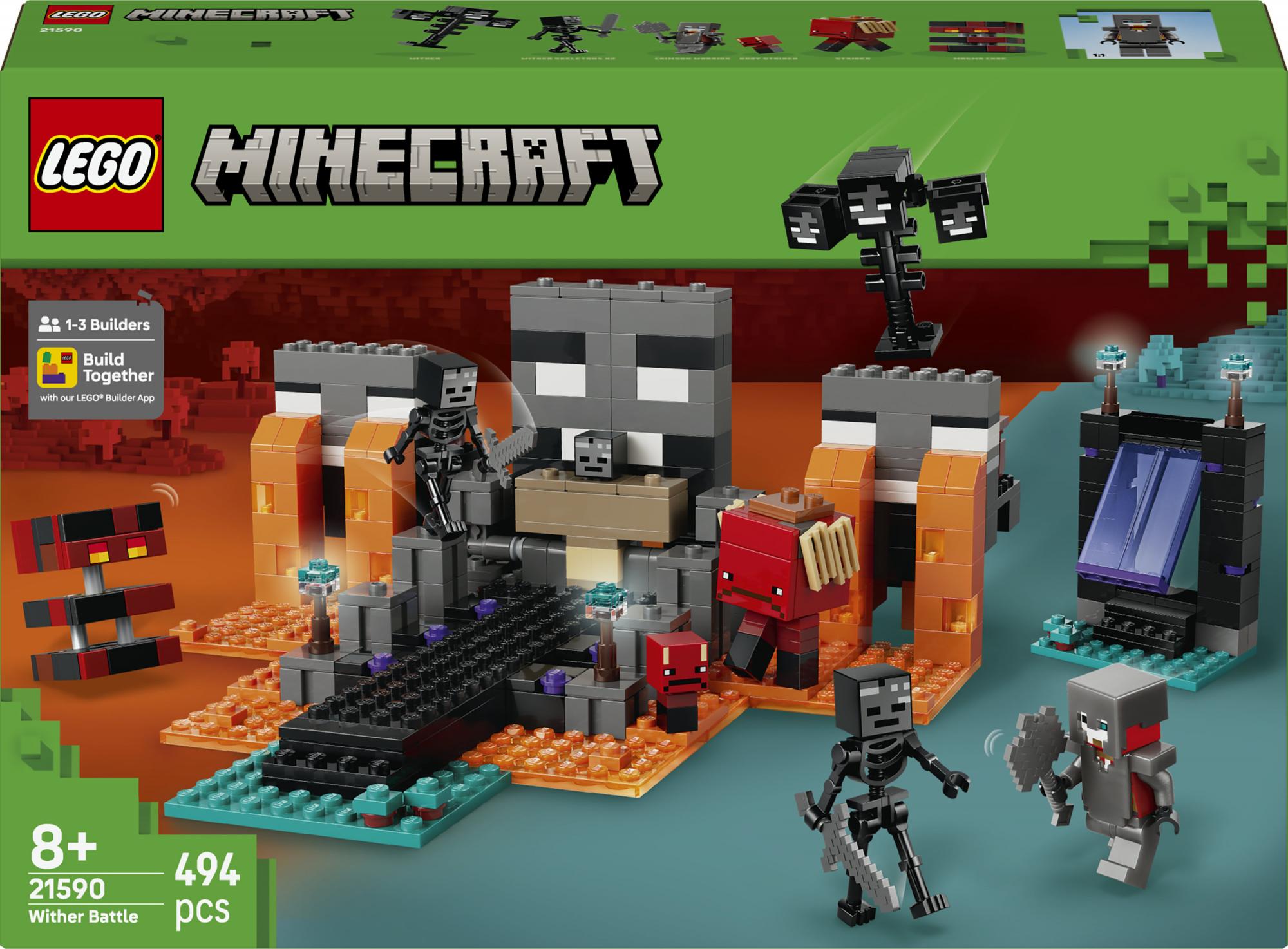 Lego Minecraft Kampen Mod Wither Geekd Dk