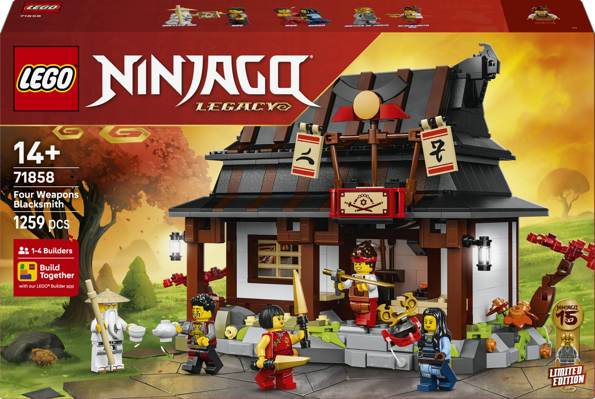 Lego Ninjago De Fire Våbens Smedje Jubilæum Geekd Dk