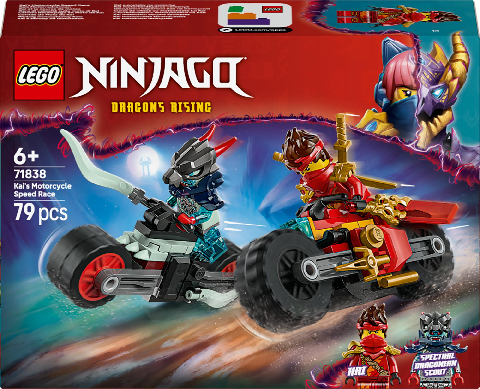 Lego Ninjago   Kaiâ   Motorcykelvæddeløb Geekd Dk