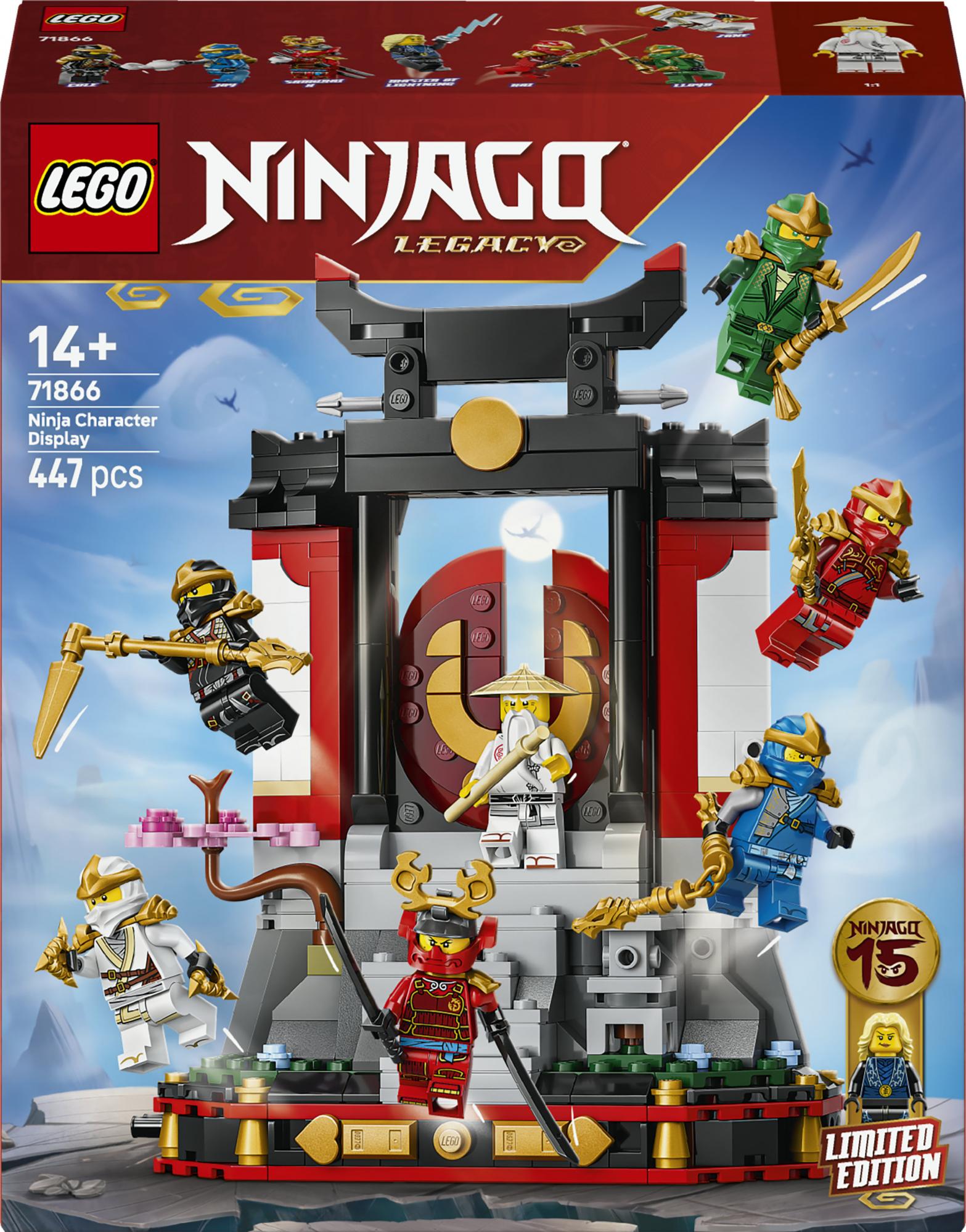 Lego Ninjago Ninja Karakter Display Jubilæum Geekd Dk
