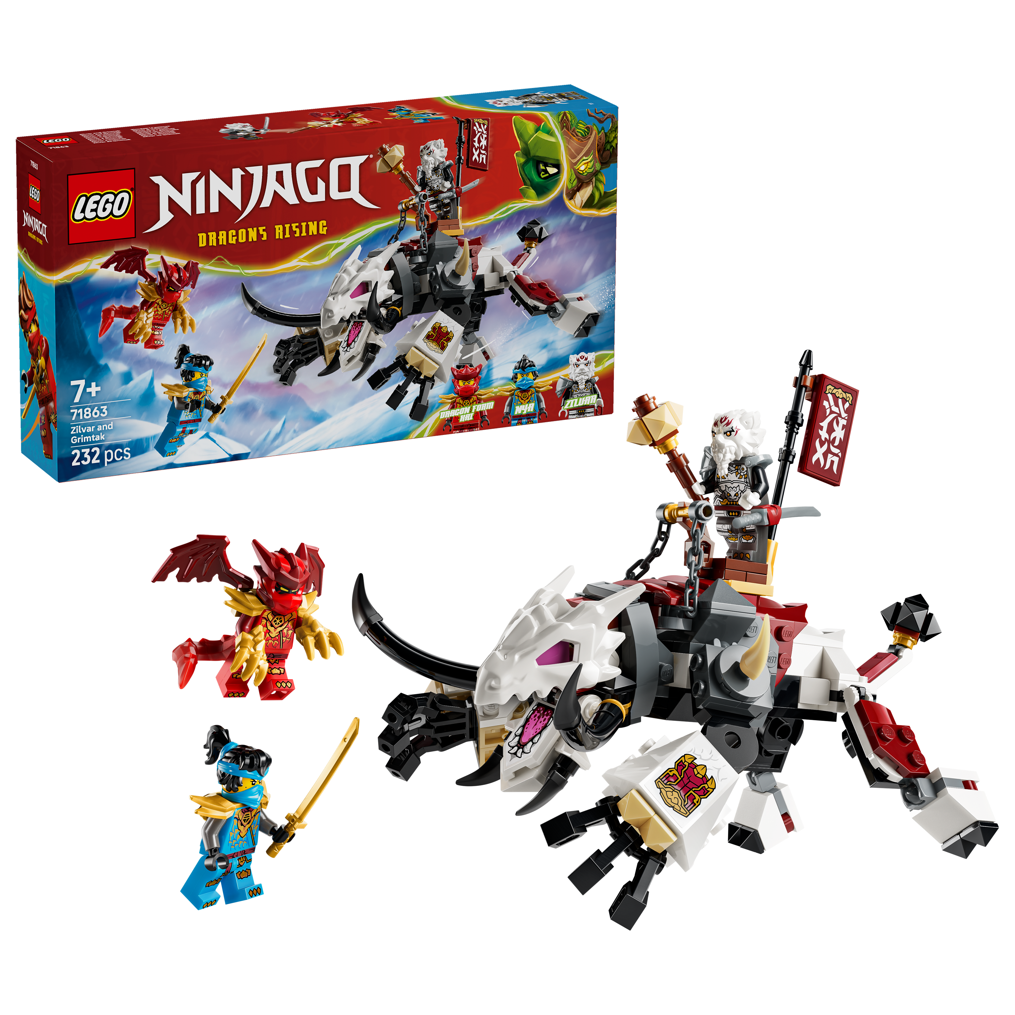 Lego Ninjago Zilvar Og Dragebæstet Grimtak Geekd Dk