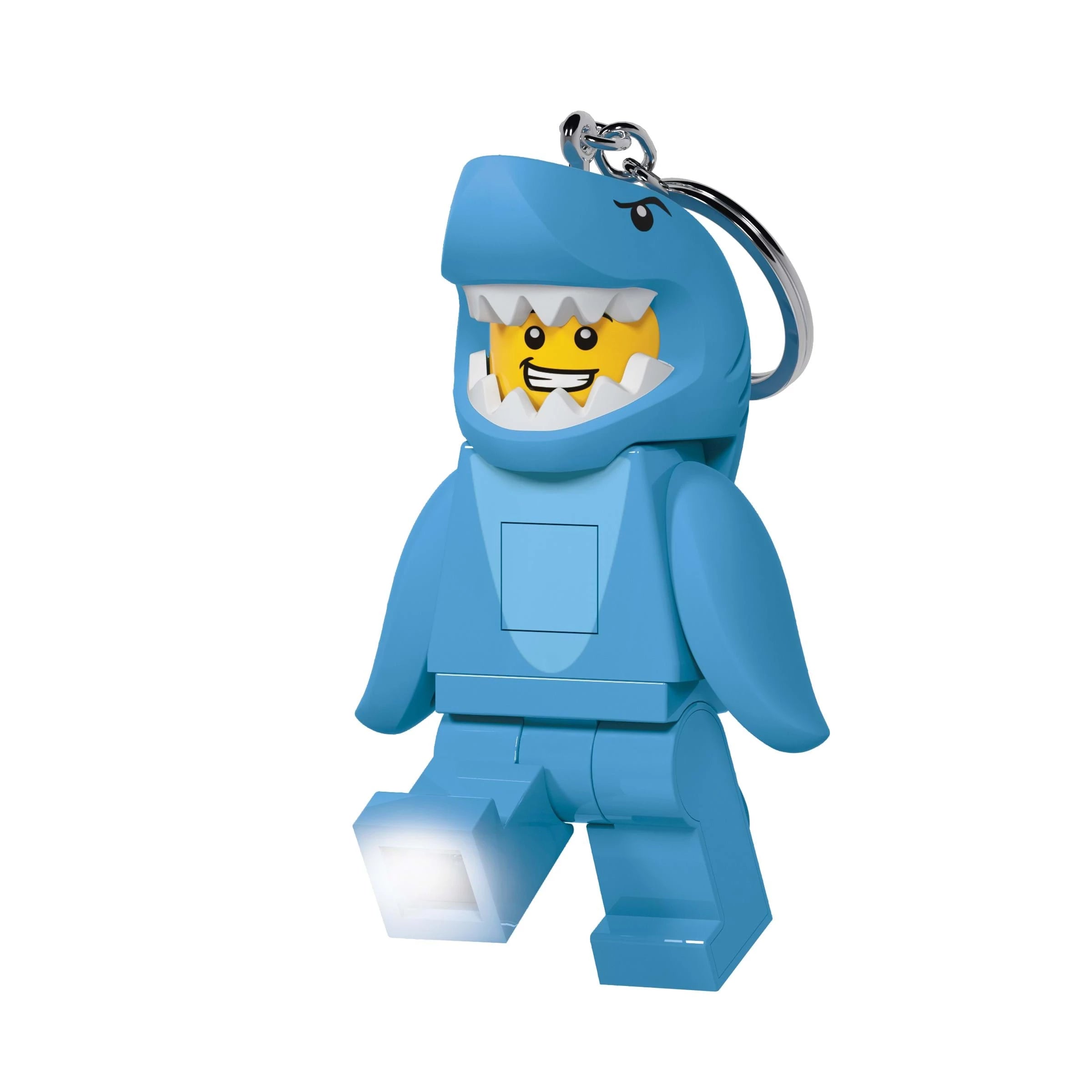 Lego Nøglering Med Led Hajdragt Fyr Geekd Dk