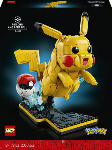 Lego Pokémon Pikachu And Poké Ball Geekd Dk