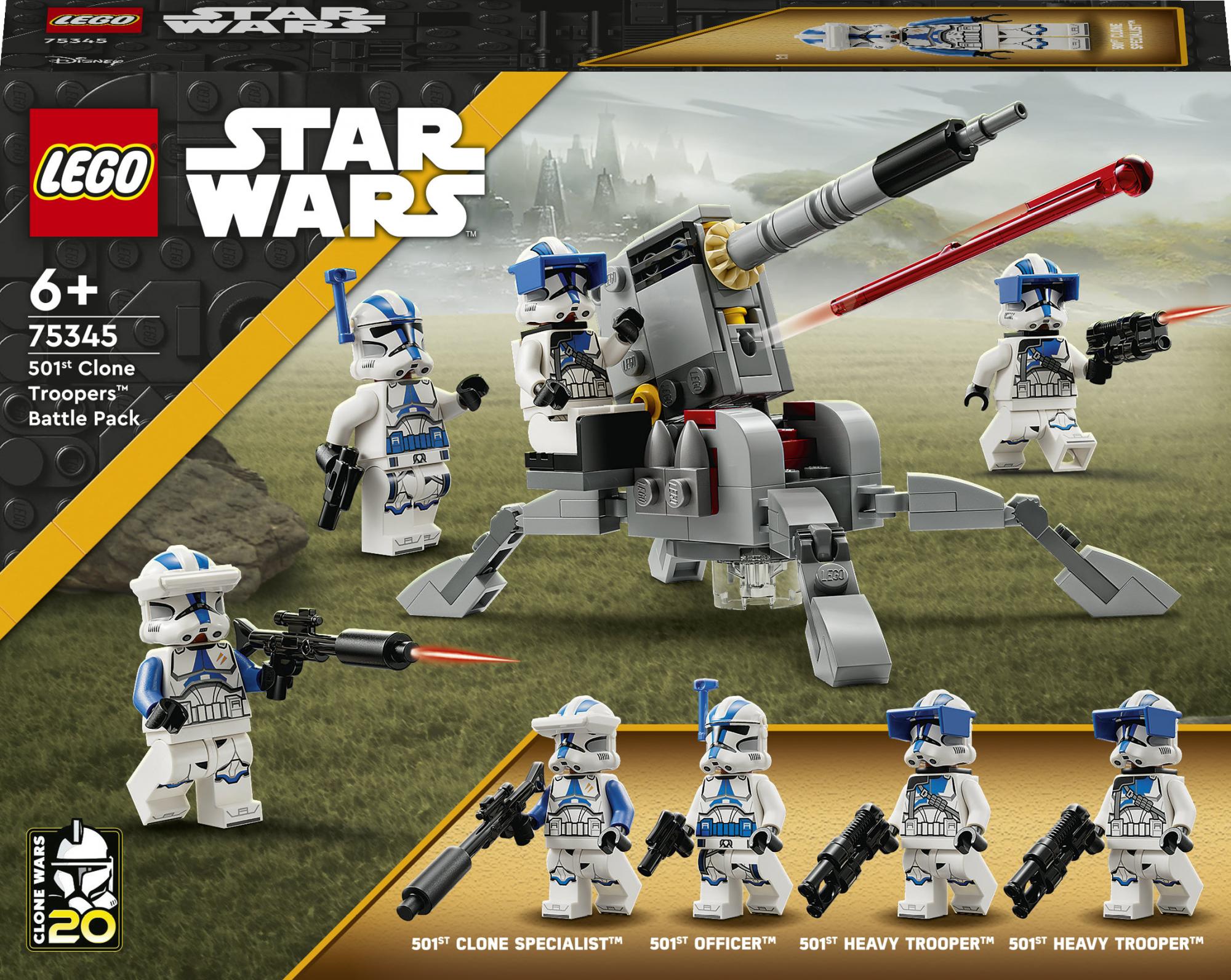 Lego Star Wars 501st Clone Troopersâ Battle Pack 75345