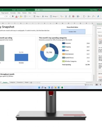 Lenovo Thinkvision P27h-30 27 2560   1440  2k  Hdmi Displayport Usb-  60hz Pivot Skærm Geekd Dk