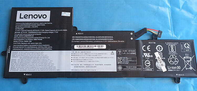 Lenovo Yoga Slim -15iil L19c4pf5 L19m4pf5 Batteri