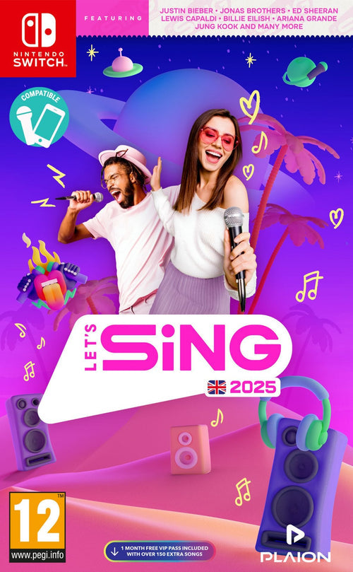 Letâ   Sing 2025 Musikspil Nintendo Switch Nintendo Switch Spil Geekd Dk