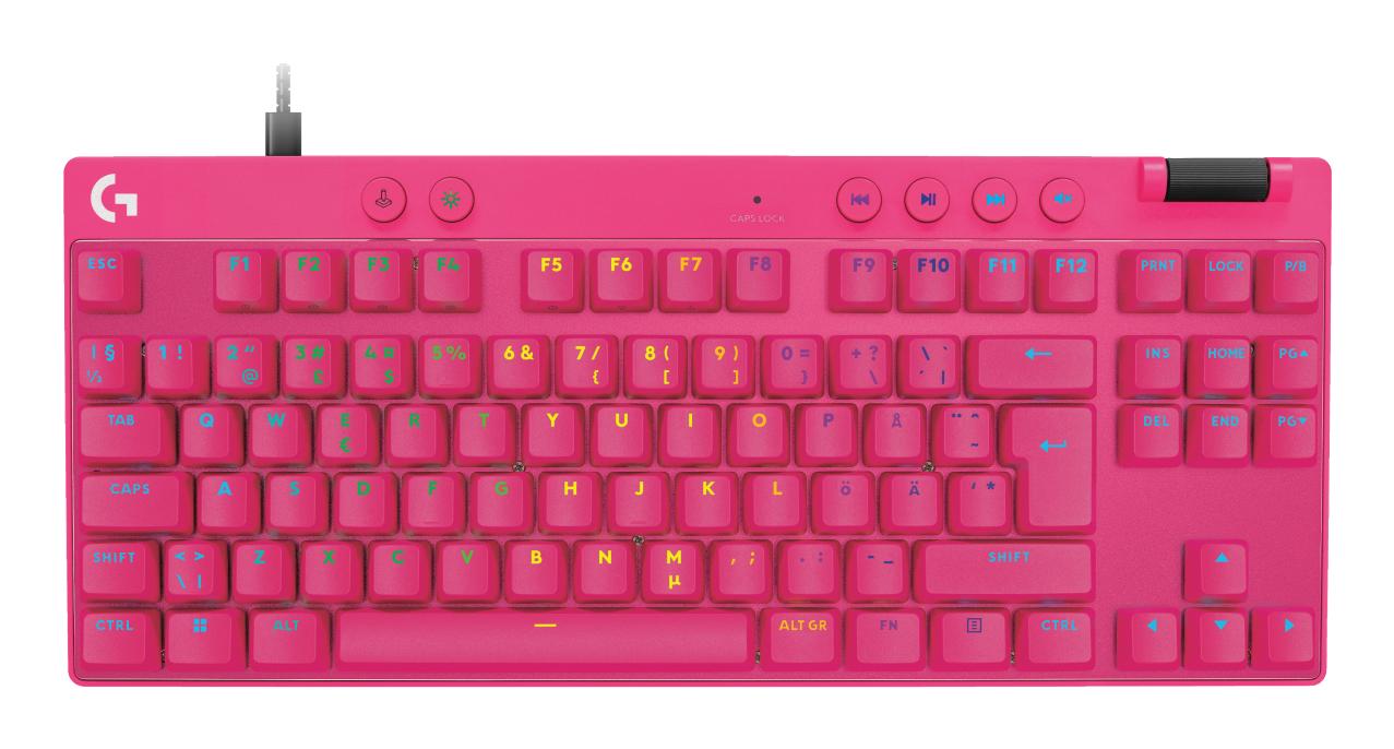 Logitech   Pro   Tkl Rapid Tenkeyless Gaming Tastatur Geekd Dk