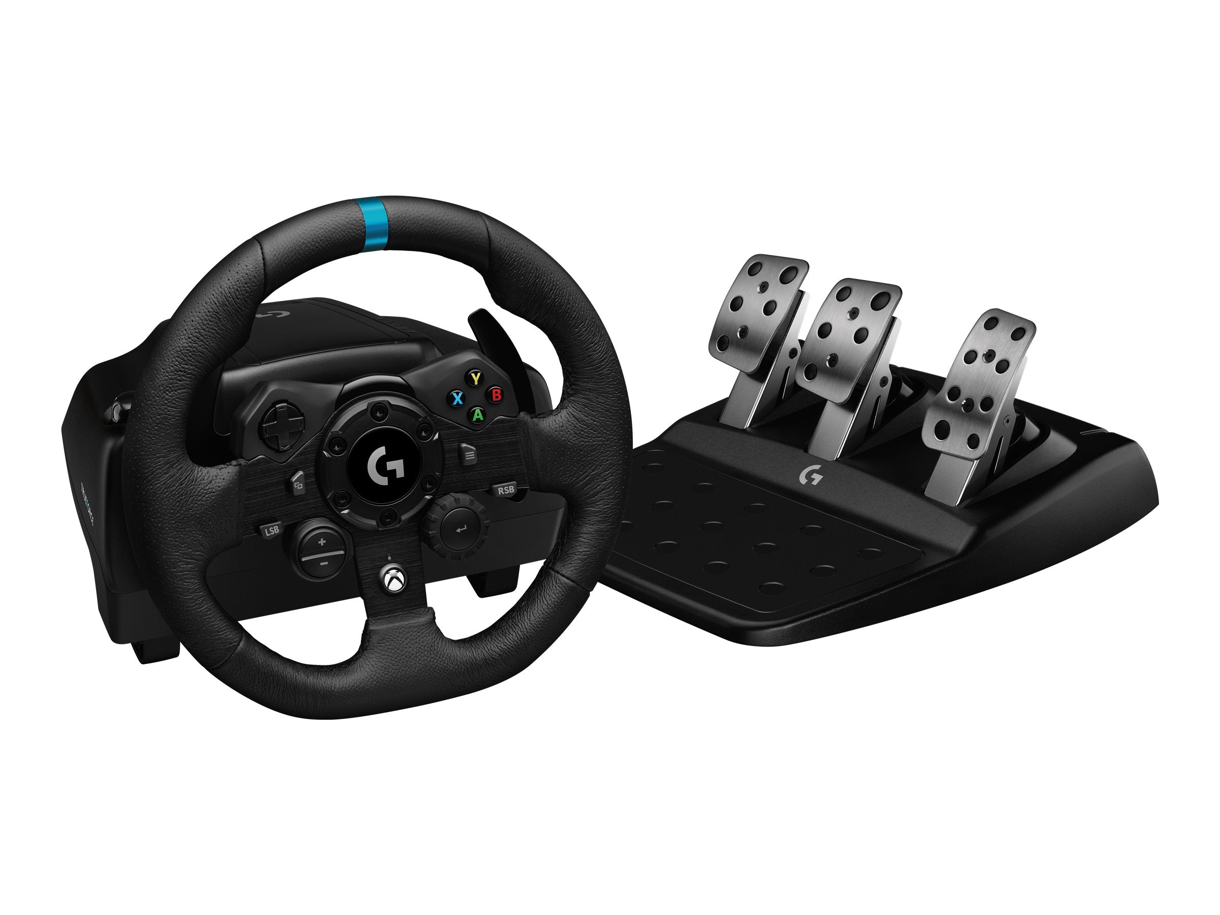 Logitech G923 Rat Og Pedalsæt Pc Sony Playstation   Og Ps4
