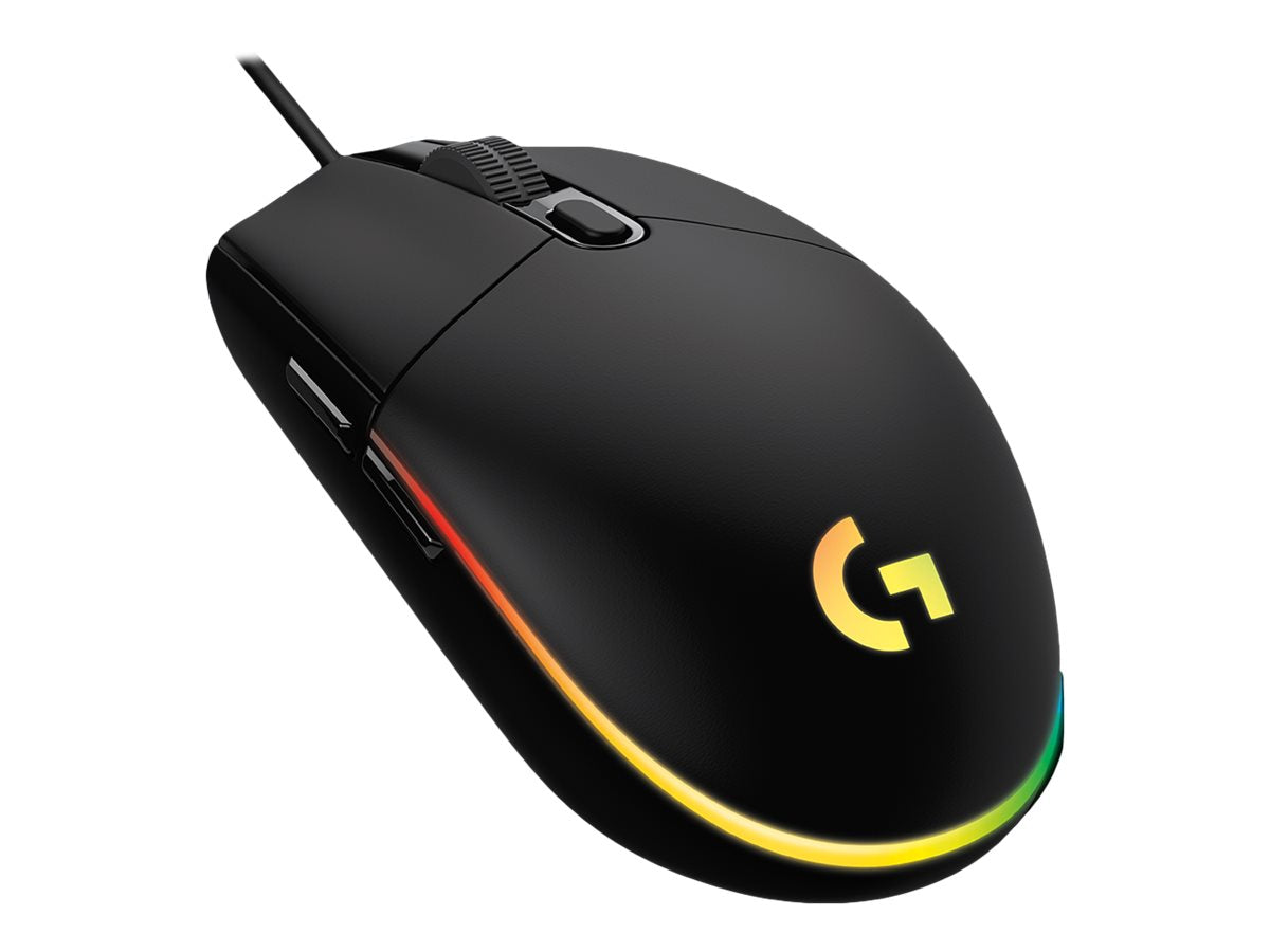 Logitech Gaming Mouse G102 Lightsync Optisk Kabling Sort