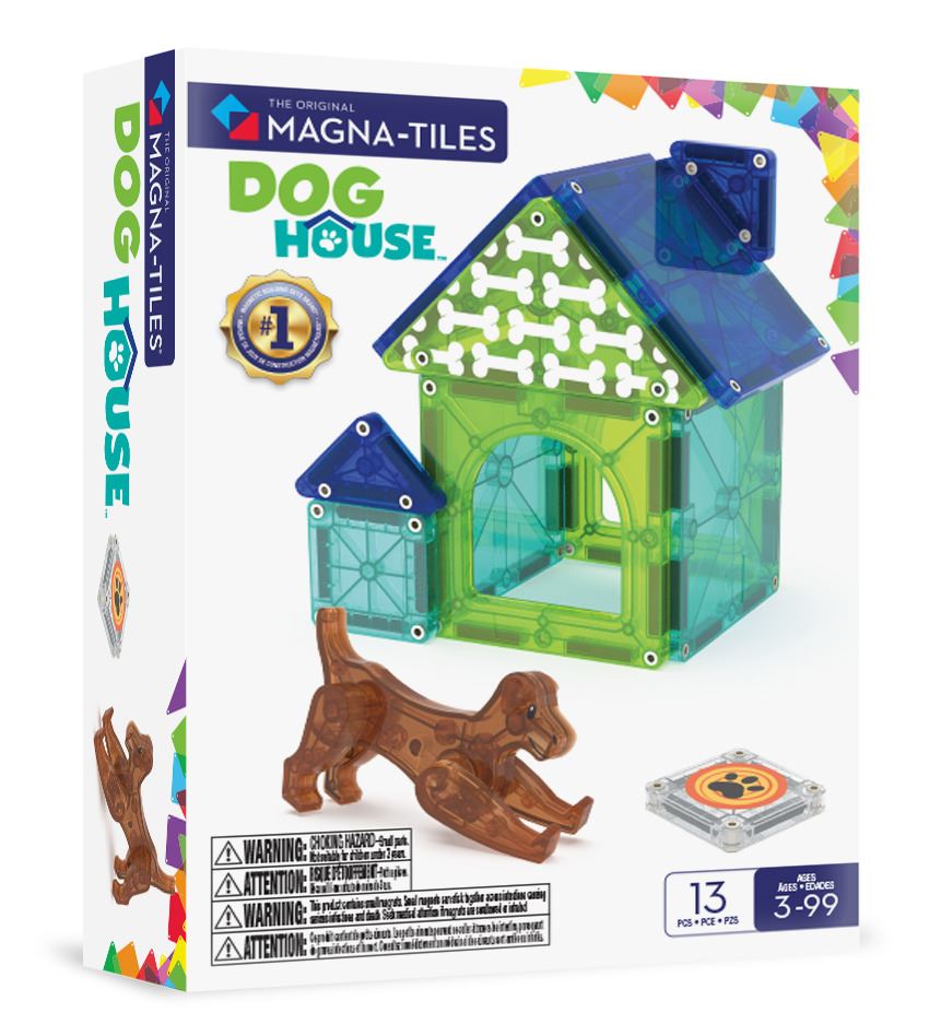 Magna-tiles Dog House   Magnetisk Byggesæt Geekd Dk