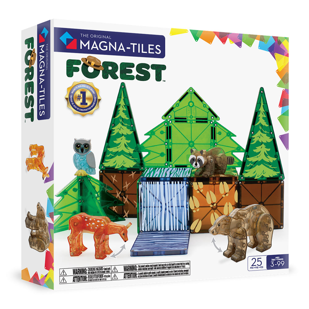Magna-tiles Forest Animals   Magnetisk Byggesæt Geekd Dk