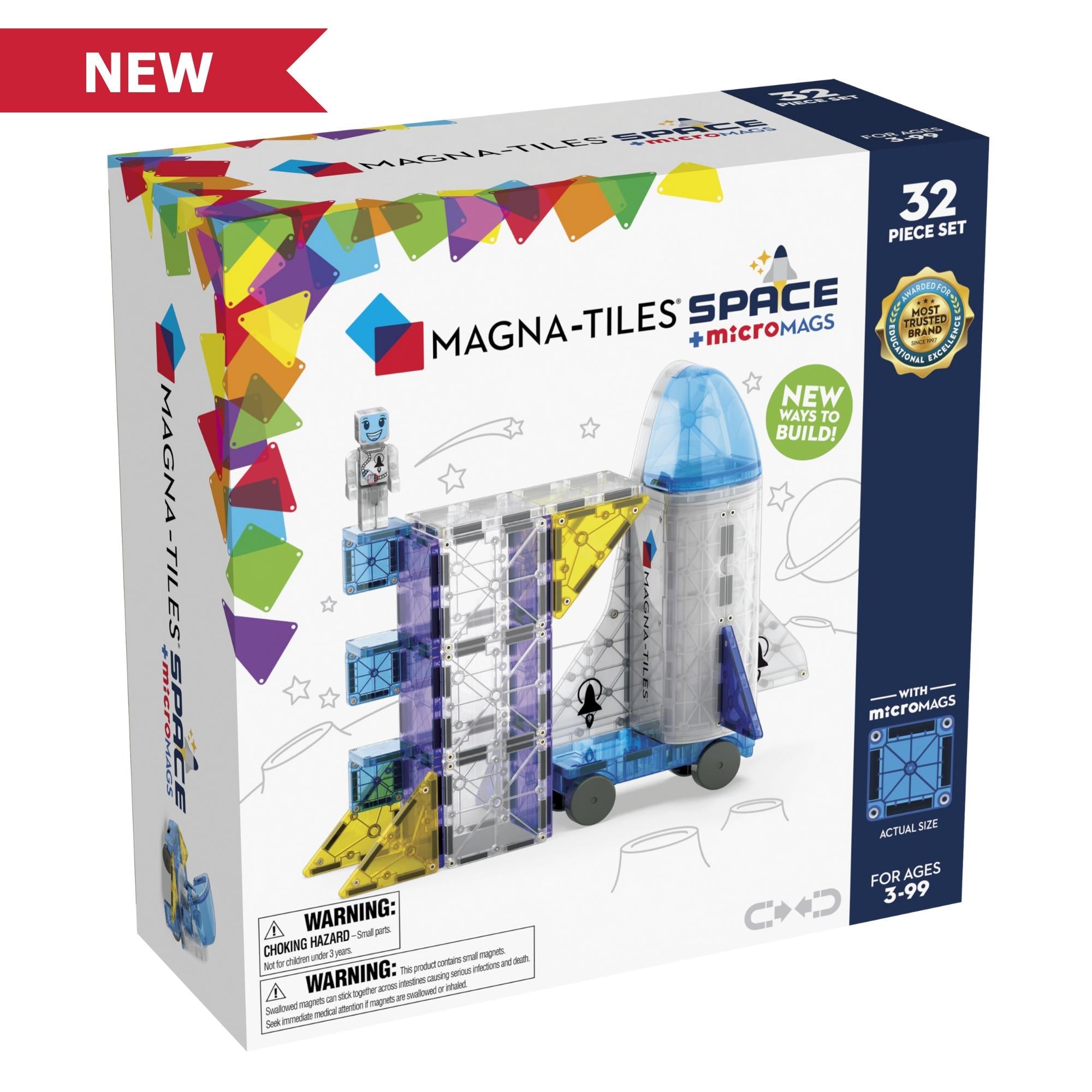 Magna-tiles Space   Magnetisk Byggesæt Geekd Dk