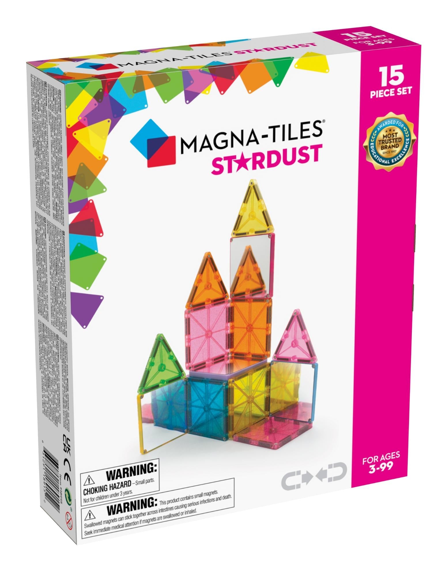 Magna-tiles Stardust   Magnetisk Byggesæt Geekd Dk