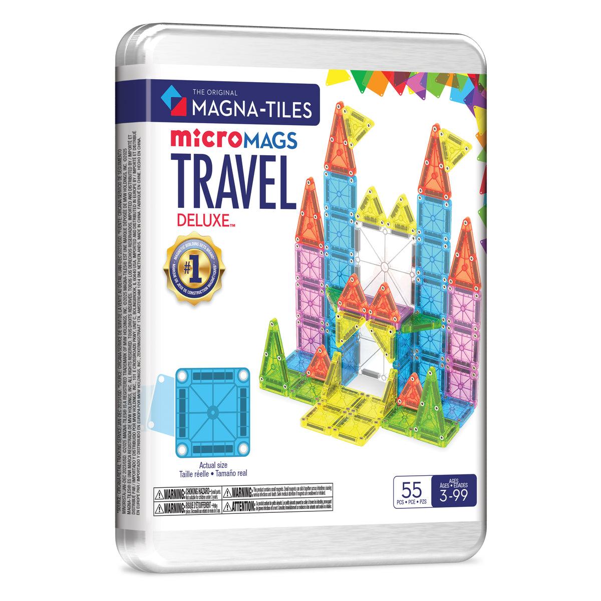 Magna-tiles Travel Set Deluxe   Magnetisk Byggesæt Geekd Dk