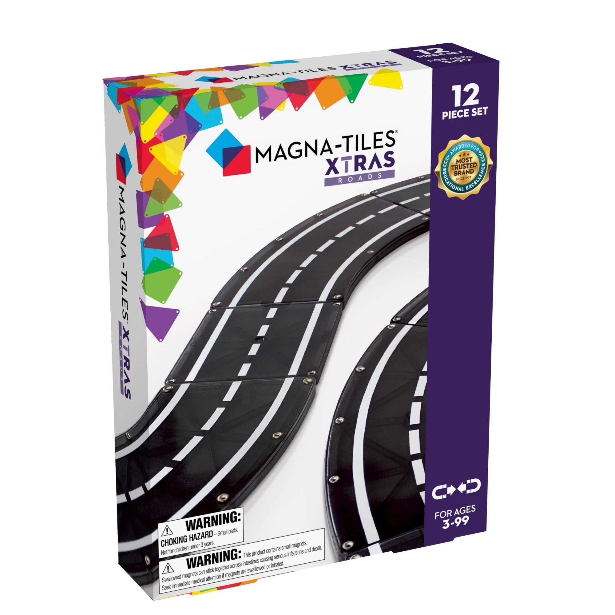 Magna-tiles Xtras Roads   Magnetisk Byggesæt Geekd Dk