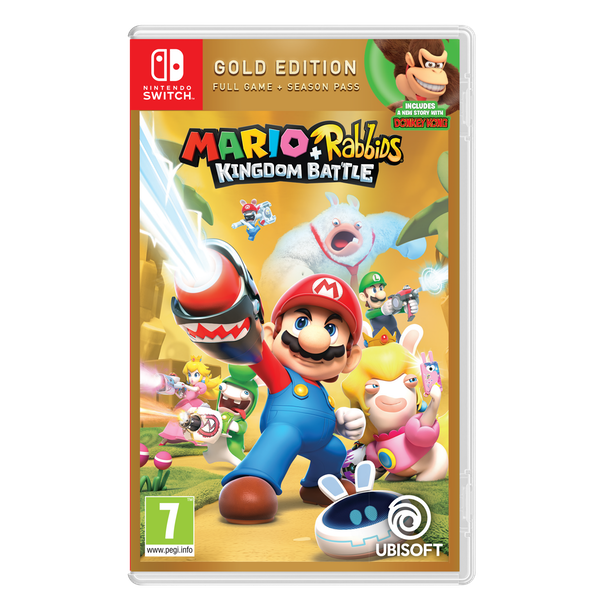 Mario   Rabbids Kingdom Battle Gold Edition   Nintendo Switch Nintendo Switch Spil Geekd Dk