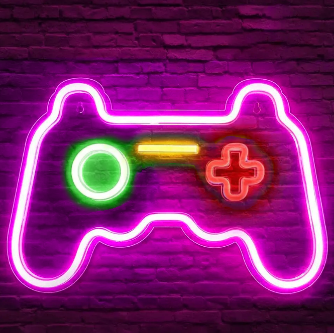Mecharite Controller Led Neon Skilt Pink