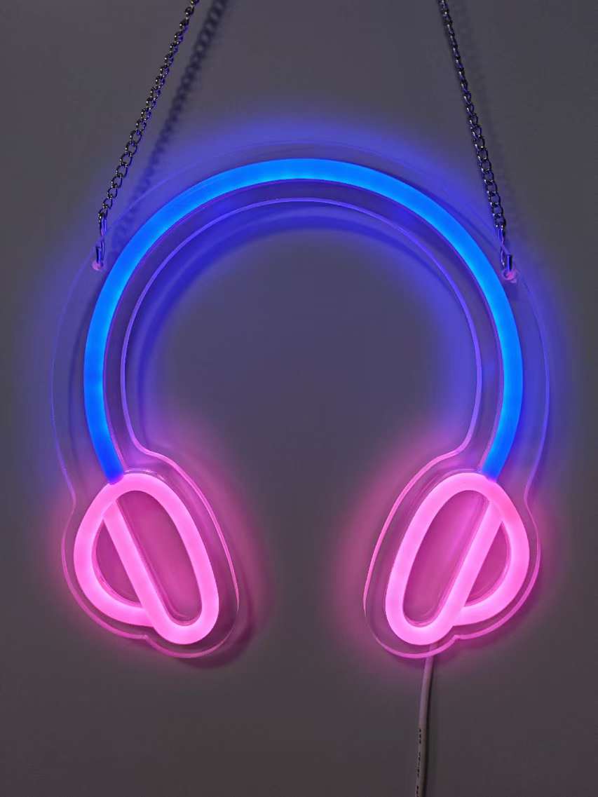 Mecharite Rgb Led Neon Lampe Headset